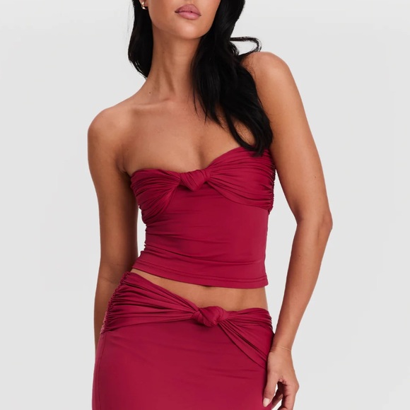 Sasha Therese Naya Top in Cherry Red SZ XS EUC - Picture 1 of 5